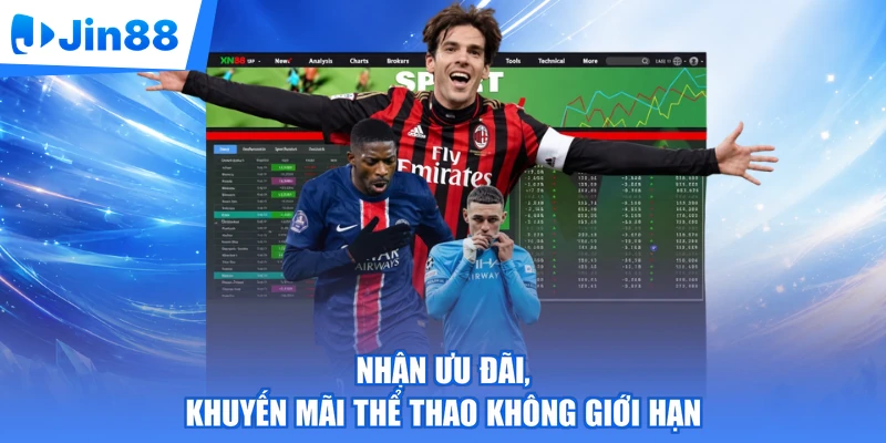 Nhận ưu đãi, khuyến mãi thể thao không giới hạn